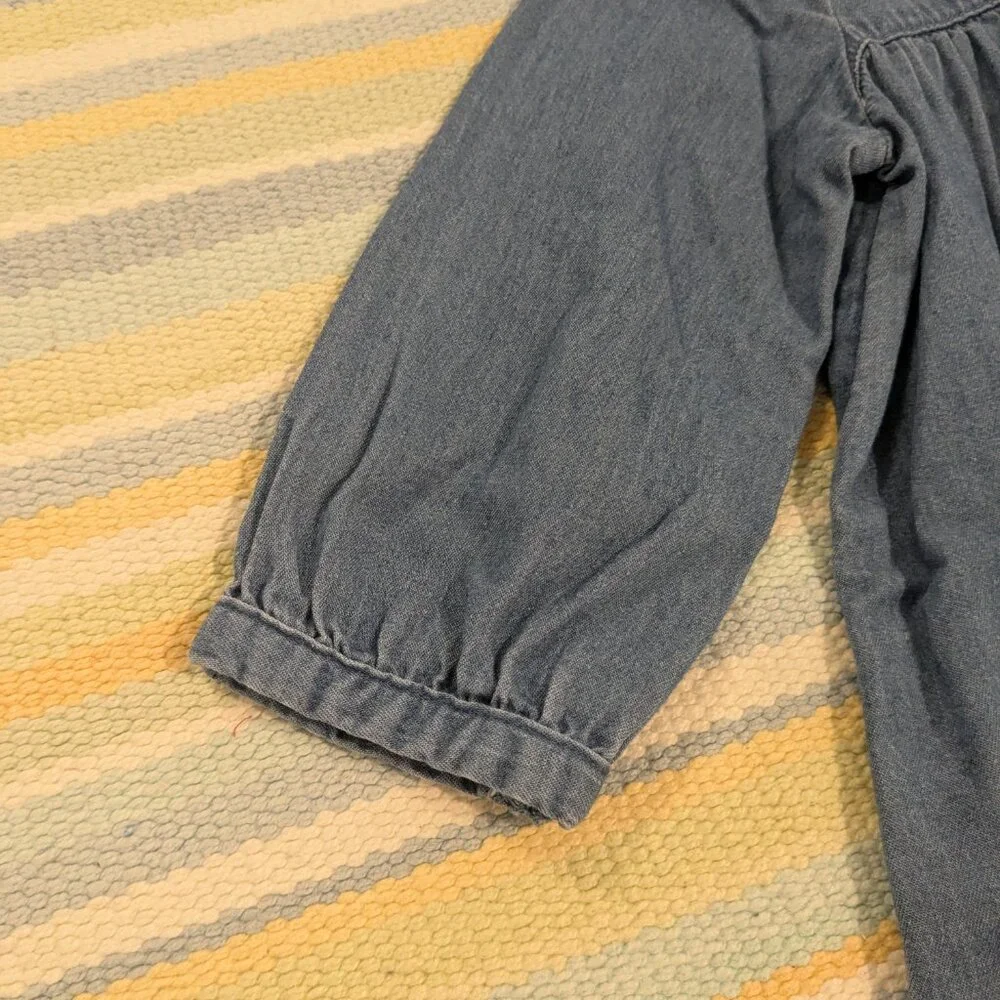 ⭐ Old Navy chambray dress size 6-12 months